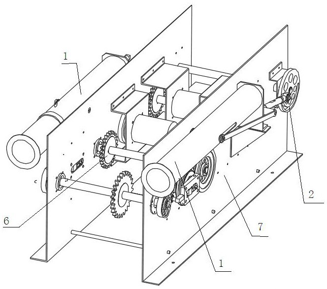 Automatic receiving and receiving ball training device