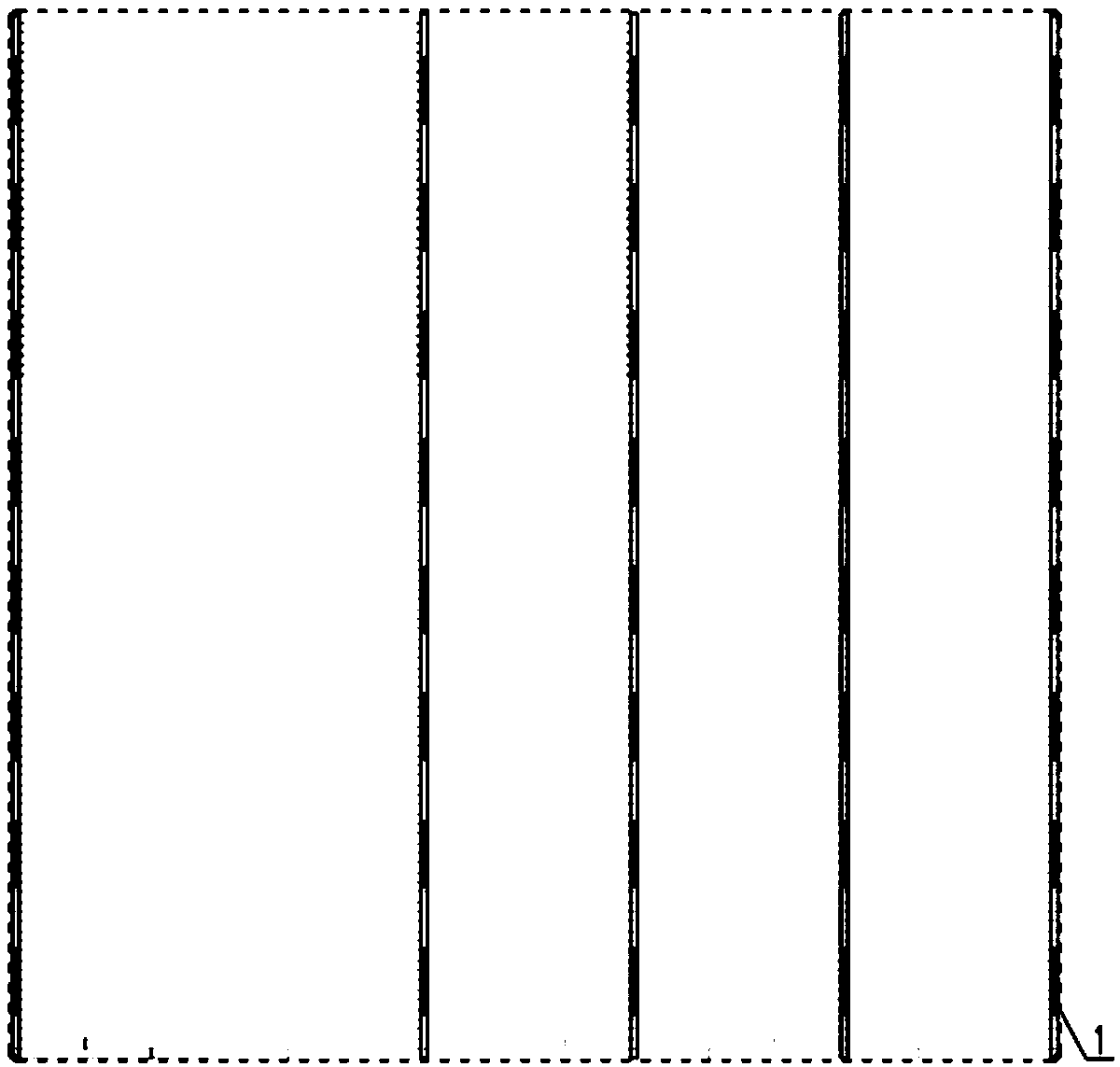 Method and system for preparing solar cell used for PERC imbrication component