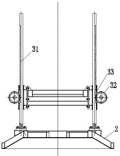 Light pressing machine for fermented grains