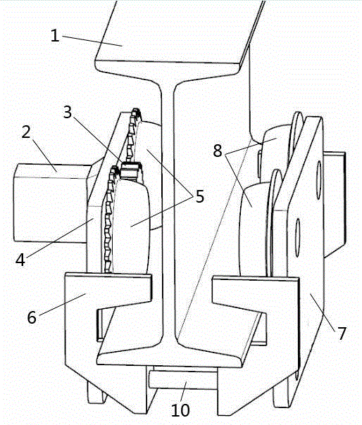 Secondary protection small rail car