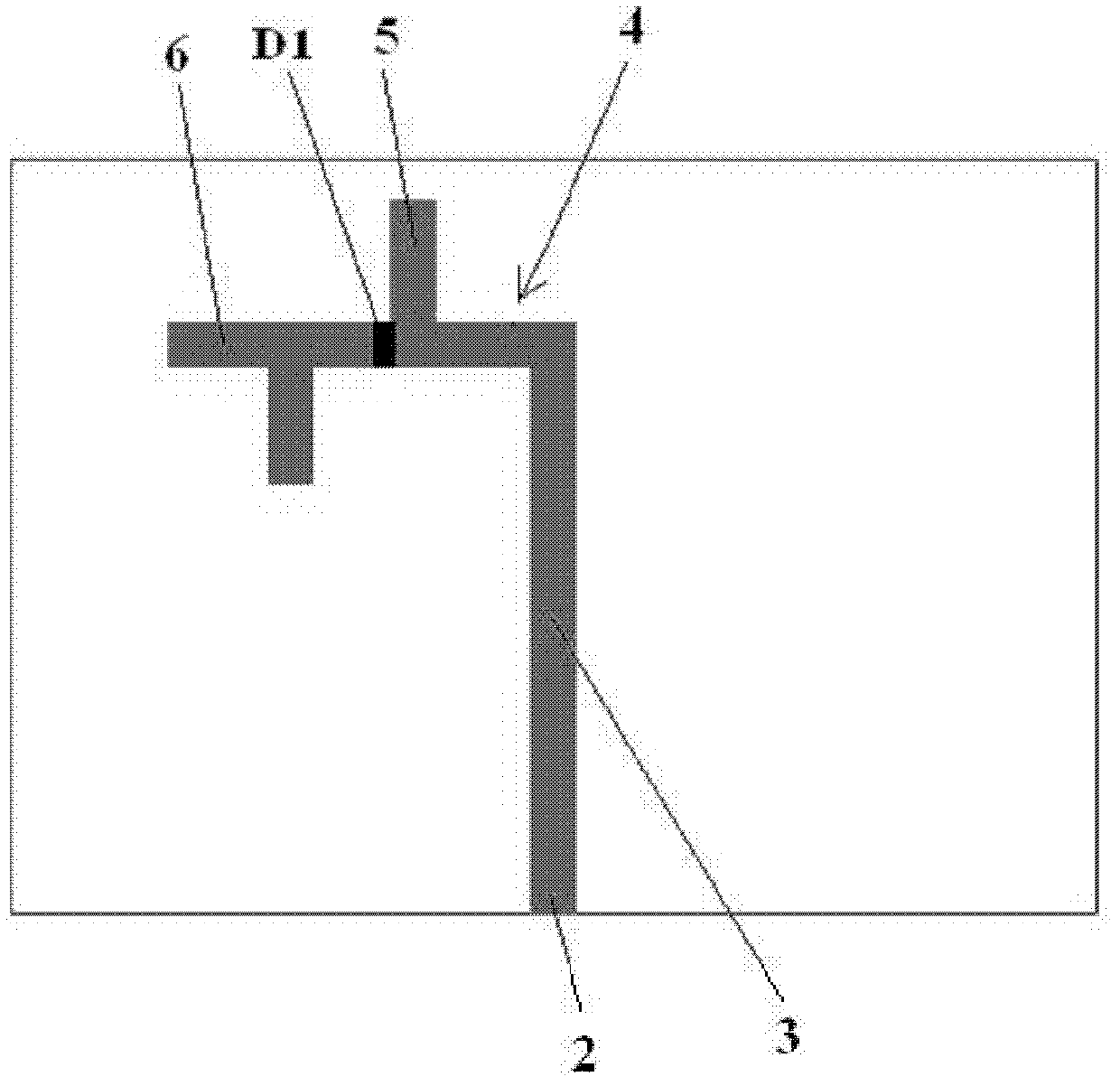 WIFI (wireless fidelity) mobile terminal plane antenna