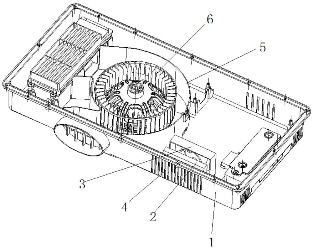 Bath heater structure