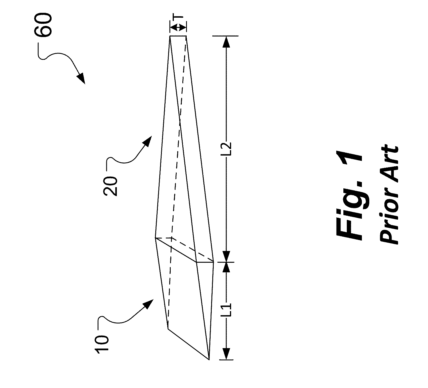 Aperture matched polyrod antenna