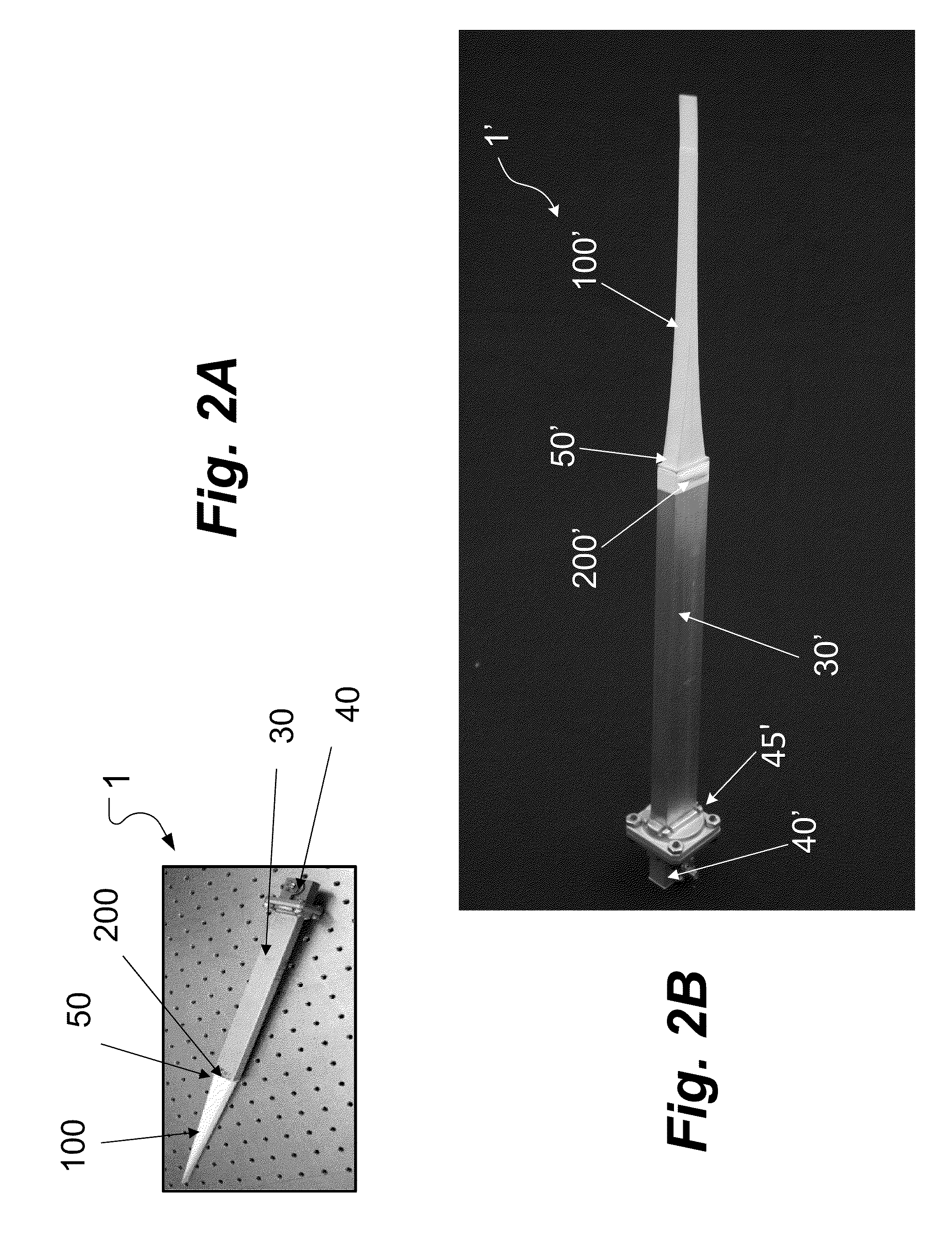 Aperture matched polyrod antenna