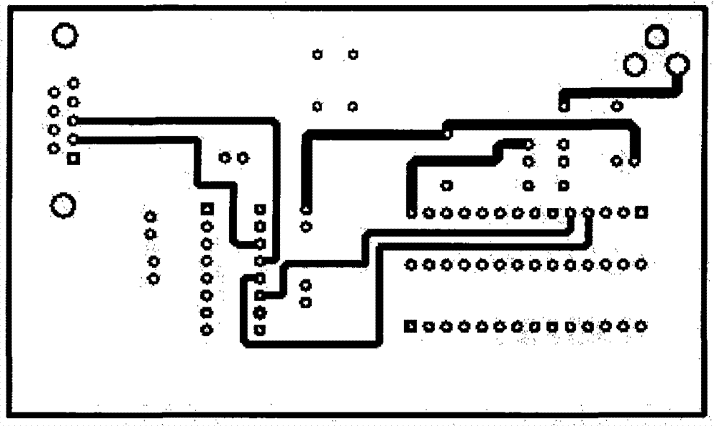 Explosion positioning method of manually made PCB (Printed Circuit Board)