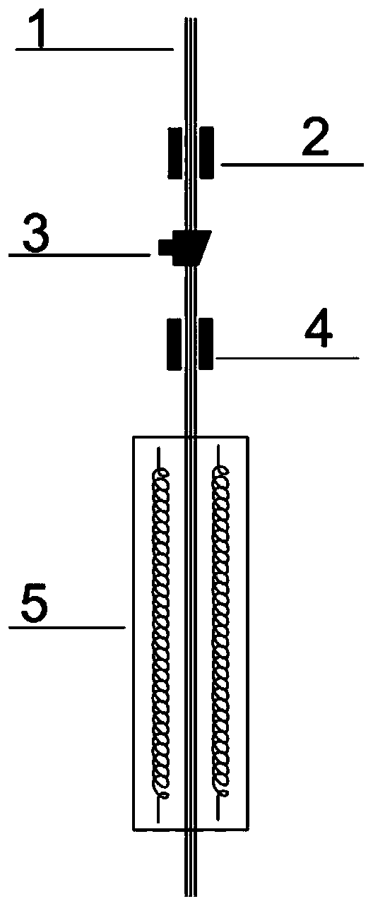 Plasma-modified grafted antibacterial far-infrared heating fibre, and preparation method and application thereof