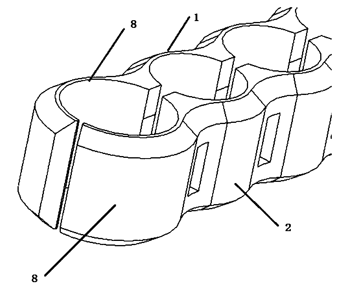 Boiler pipe bundle deformation preventing device and using method and application thereof