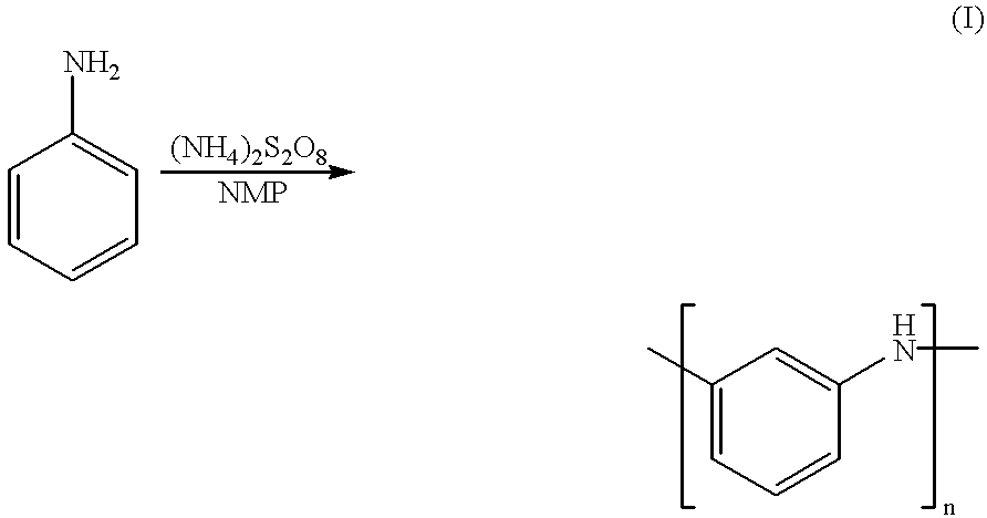 Method for producing meta type polyaniline