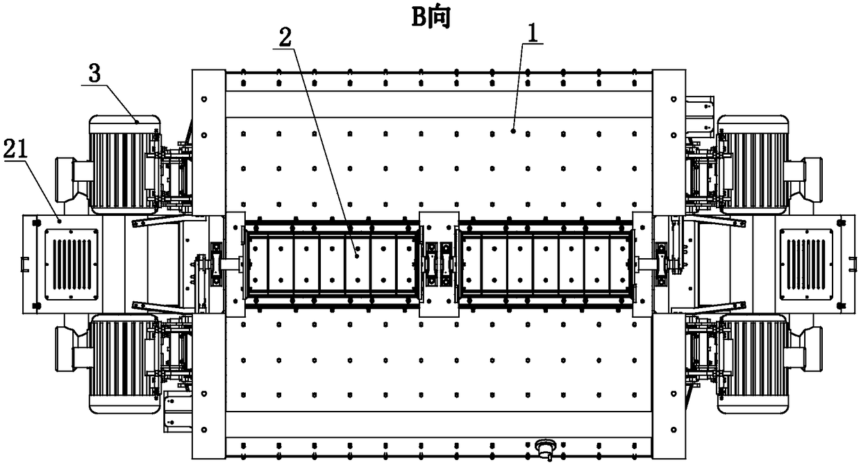 Large-scale concrete mixing engine for irrigation works