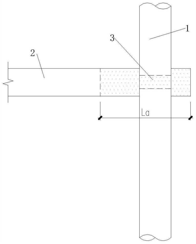 Reinforcing method for wood structure decayed tenon-and-mortise joint