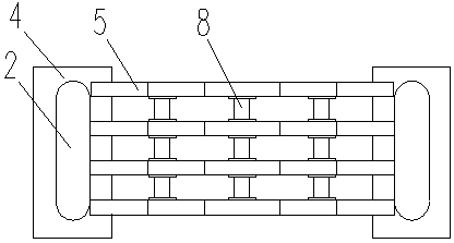 A cast-in-place beam without temporary pier support