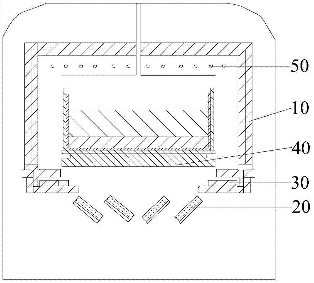 Ingot casting furnace and method for preparing silicon ingot