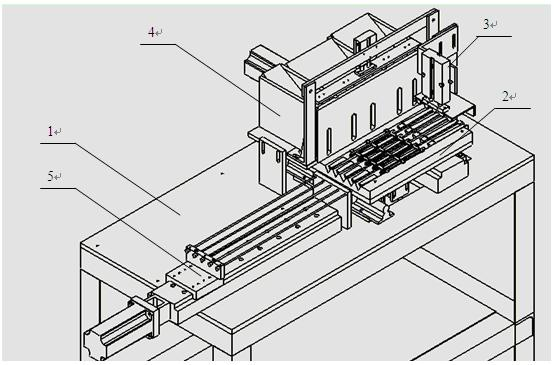 Automatic packaging machine for mercury thermometer