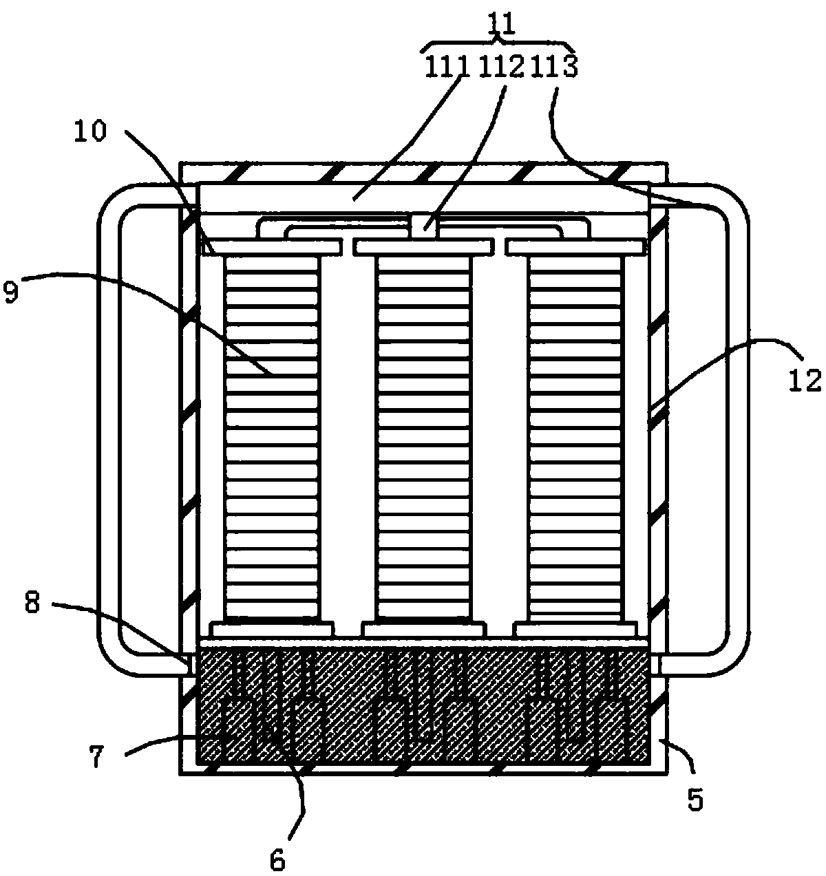 Temperature-adjustable type transformer