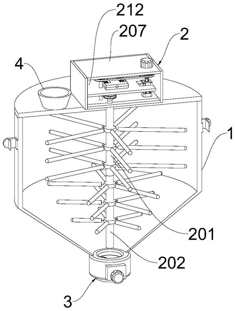 Novel aluminum-plated high-strength reflective film preparation device