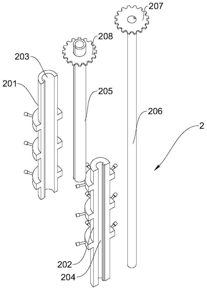 Novel aluminum-plated high-strength reflective film preparation device