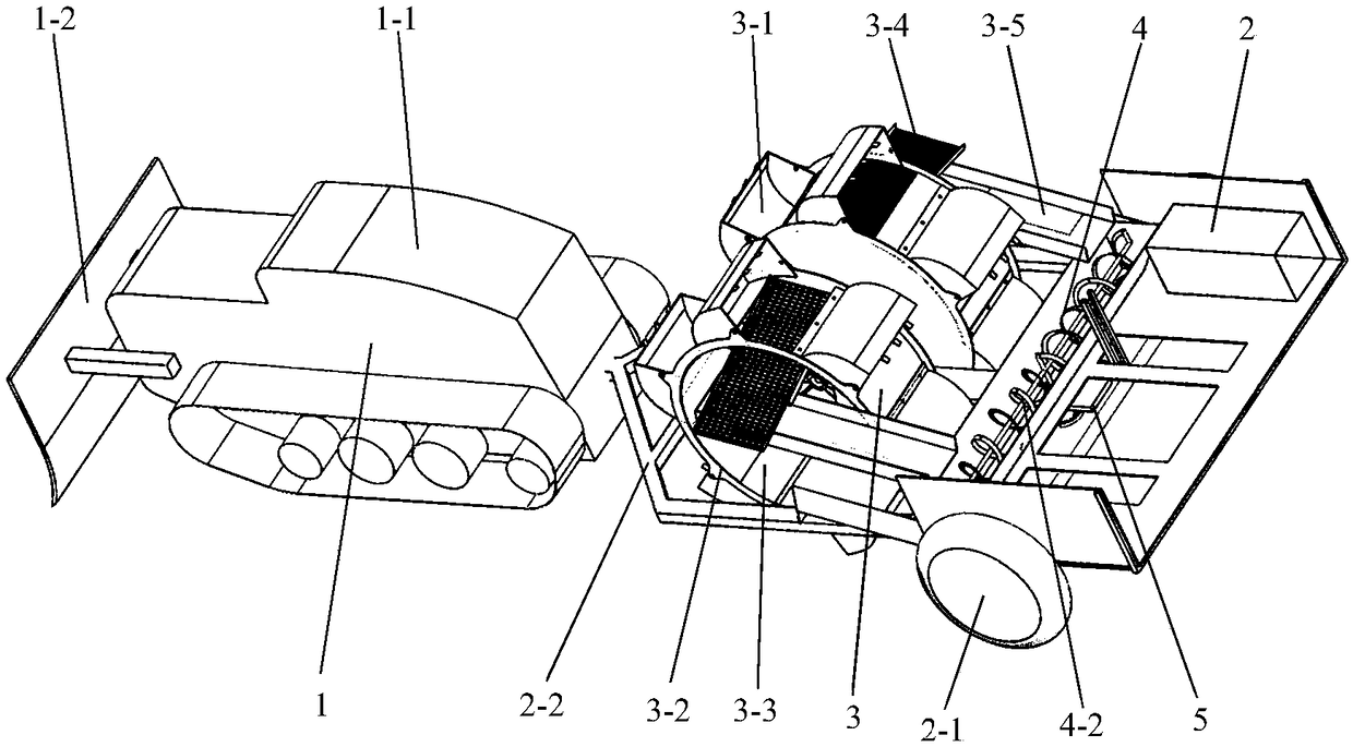 Automatic laying device and method based on greening sand barrier