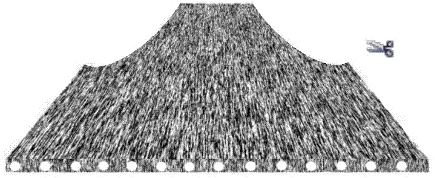 An intumescent aviation fireproof composite material and its manufacturing method