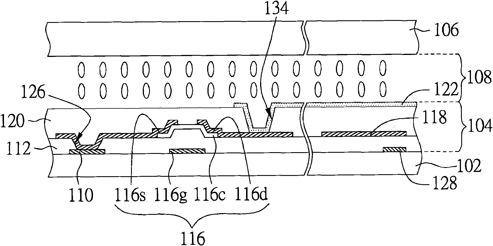 Liquid crystal display panel and production method thereof