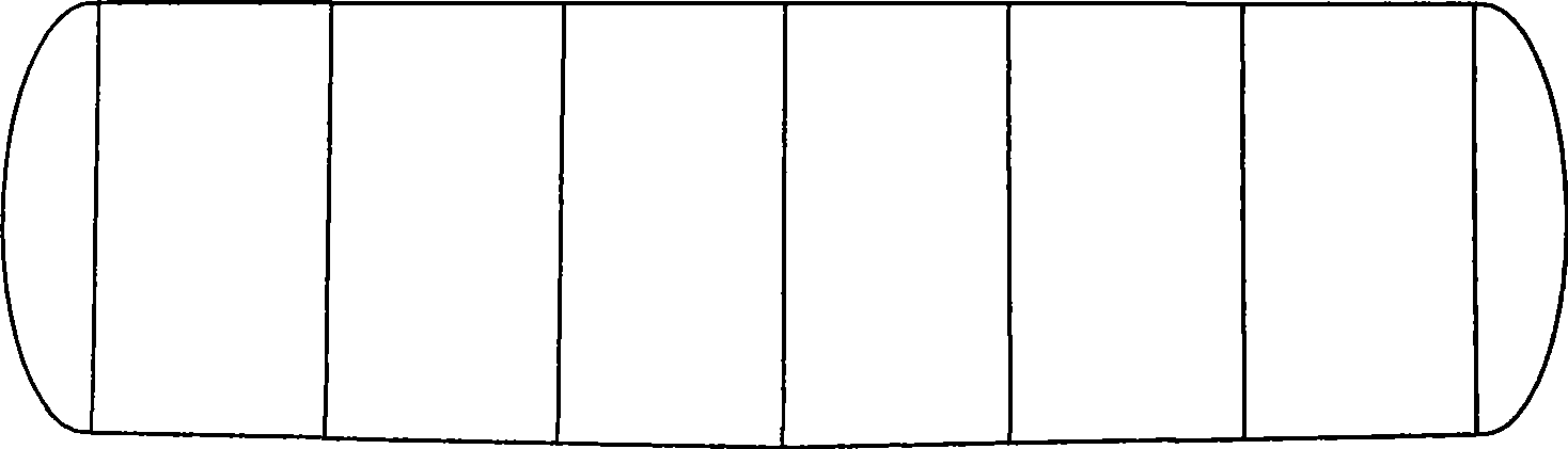 Cylindrical shell sloping-bottom tank car body manufacture technique