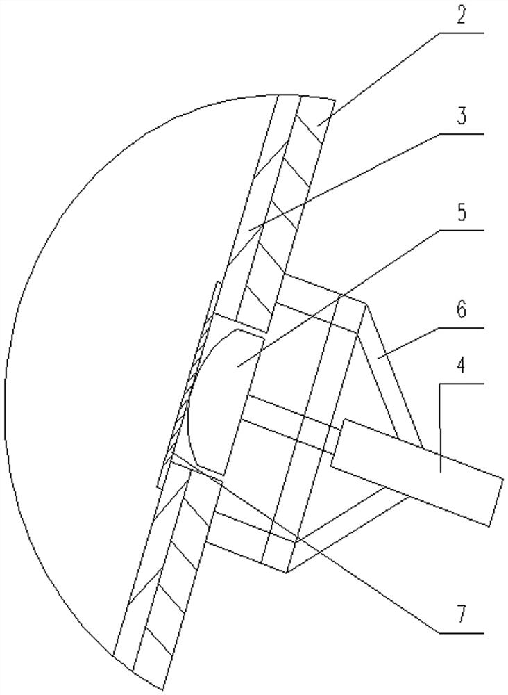 Wet iron ore powder bin device capable of preventing arching and arch breaking and application method