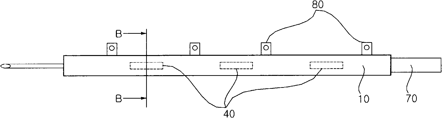 Safe air curtain with droop prevention and temporary support structures