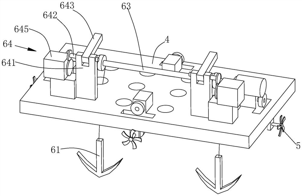 Movable sewage purification floating island device