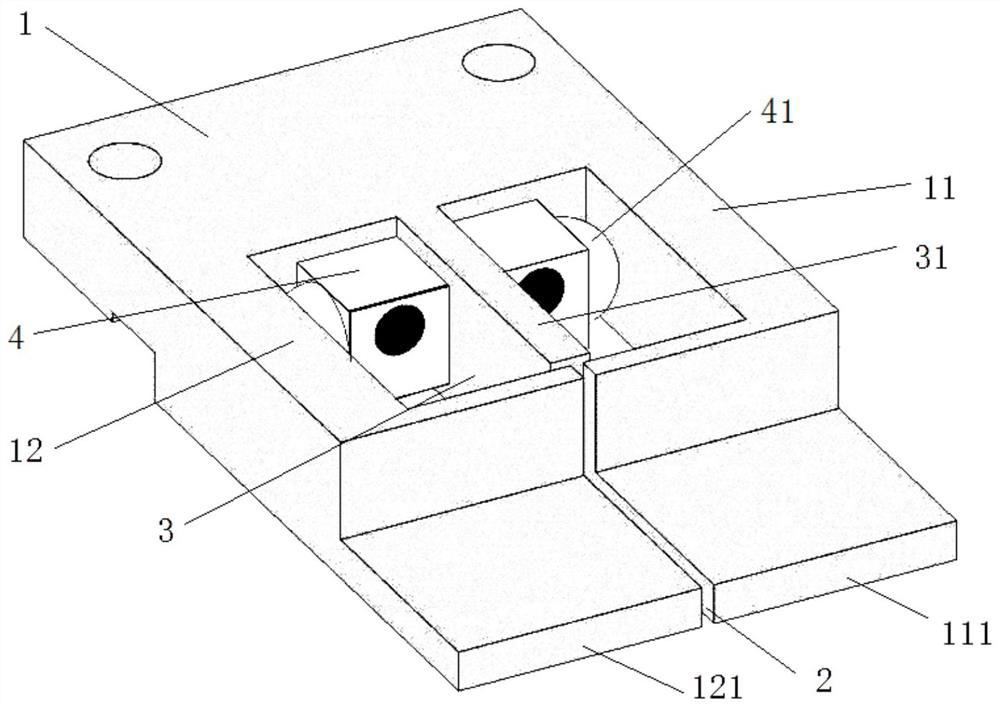 A piezoelectric stack-actuated nano-tweezers