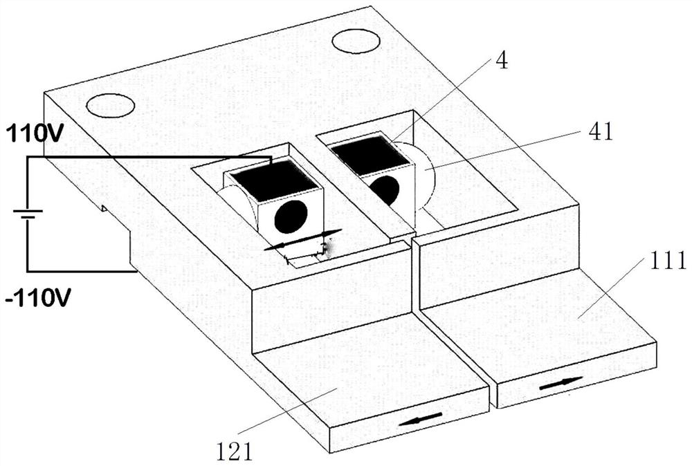 A piezoelectric stack-actuated nano-tweezers