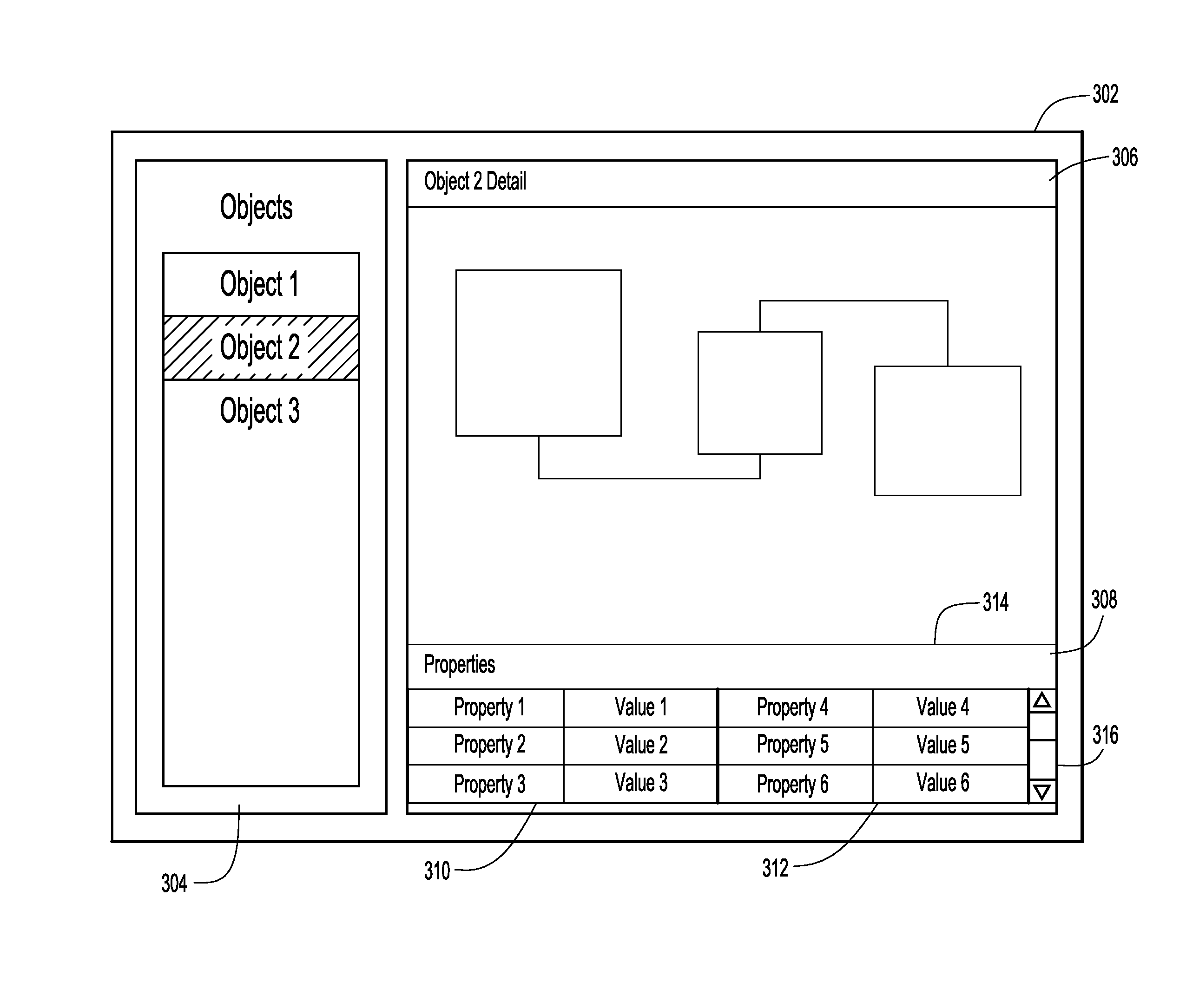 Dynamically transforming a tabular object based on actions within a graphical user interface