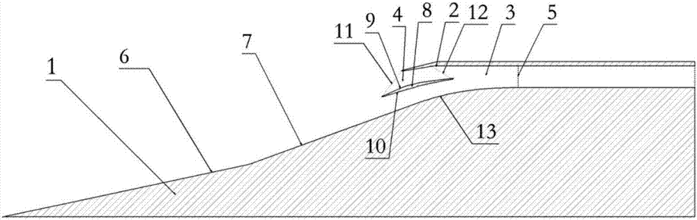 High-internal-contraction-ratio fixed-geometry two-dimensional hypersonic air inlet duct and design method