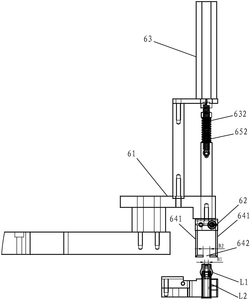 Device for detecting availability of double-nose zipper pulls