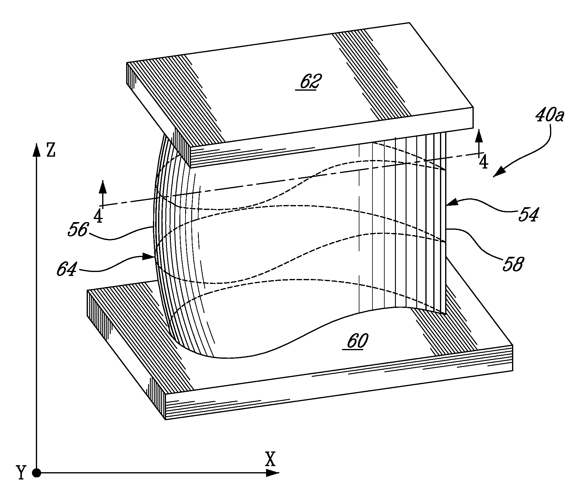 HP turbine vane airfoil profile