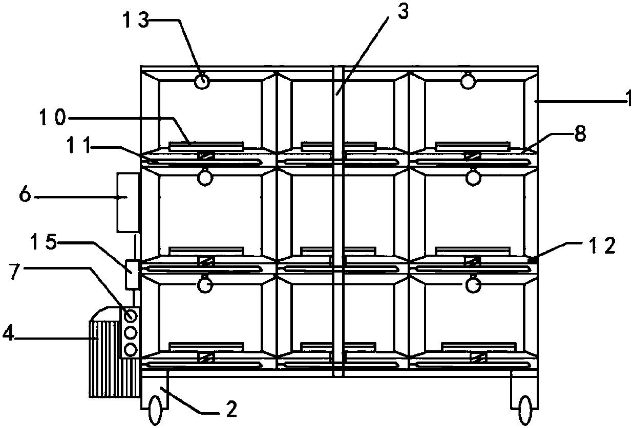 Storage box special for water-based paint and storage method