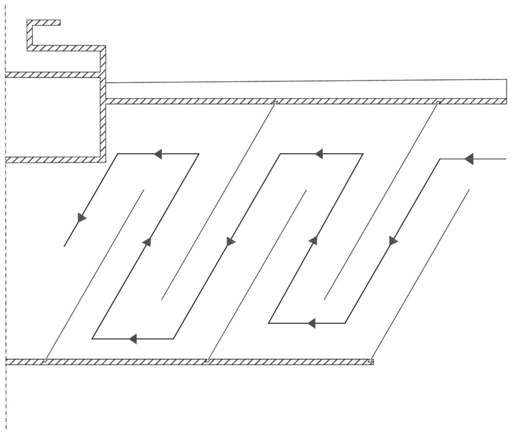 High-efficiency atomized glycol dehydration device and use method and application thereof