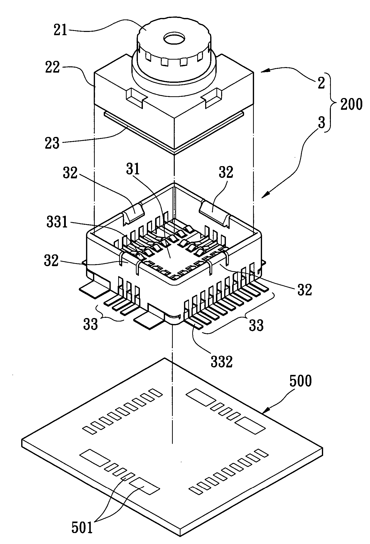 Lens module and assembling method thereof