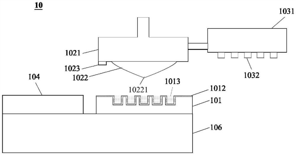 Transfer printing plate and transfer printing device