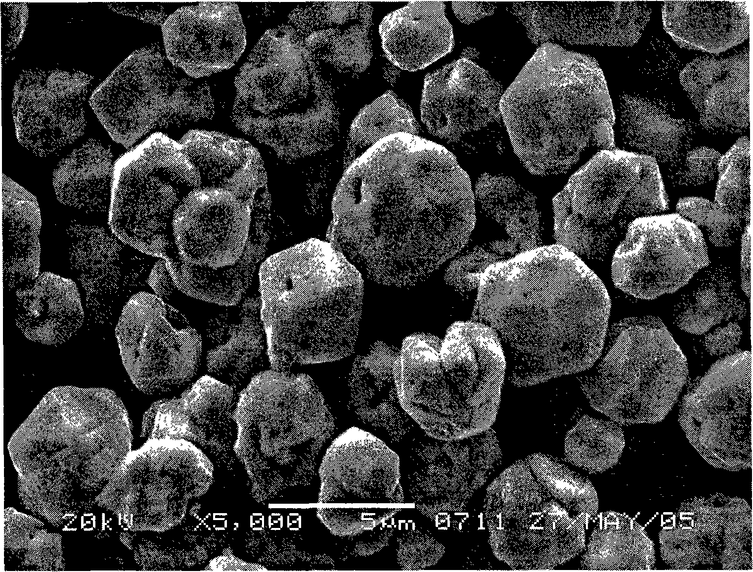 Surface modification method of copper powder for conductive paste