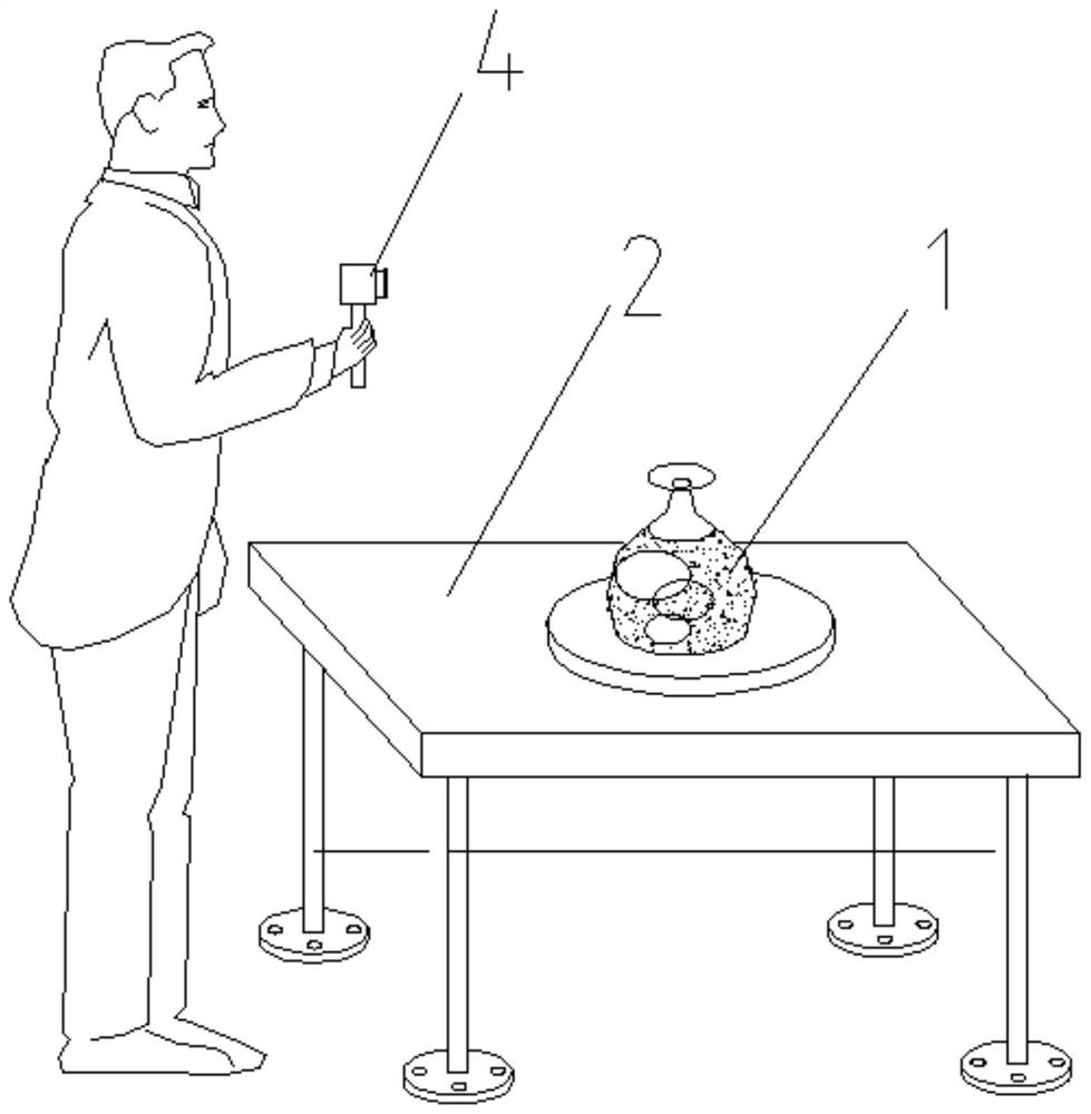 Handheld 3D information acquisition equipment and method