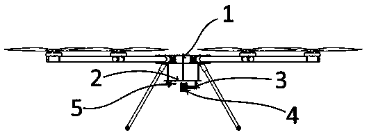 Air detection system based on unmanned aerial vehicle, and pollution source detection method thereof