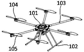 Air detection system based on unmanned aerial vehicle, and pollution source detection method thereof