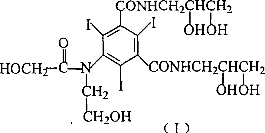 Improved process for synthesizing ioversol