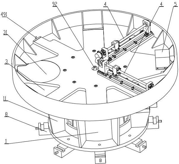 Centrifuge used in multi-parameter complex test environment