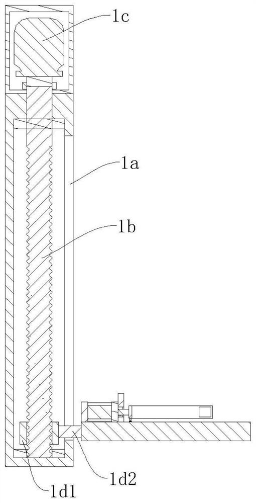 Loading and unloading device for storage shelf