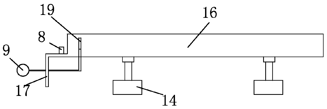 Insulation testing device and method for 6/10kV switch cabinet with five-prevention function