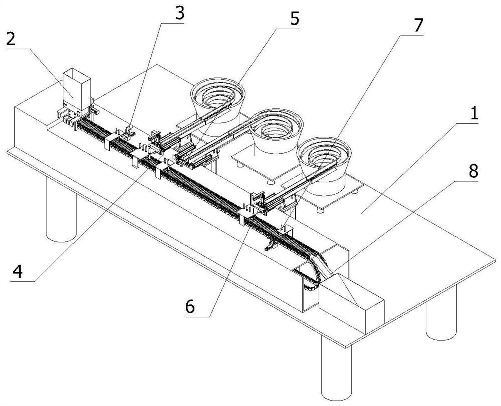 Automatic assembling equipment for full-needle-tube gel pen refills