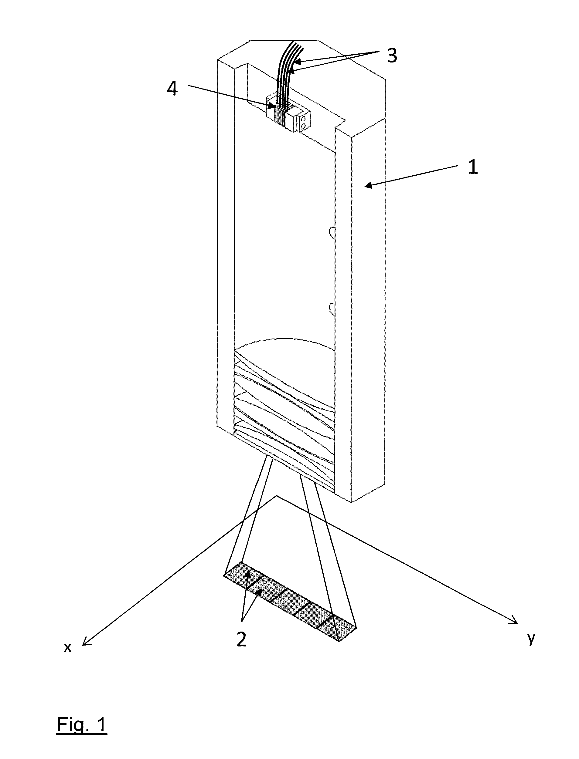 Device and method for generative component production