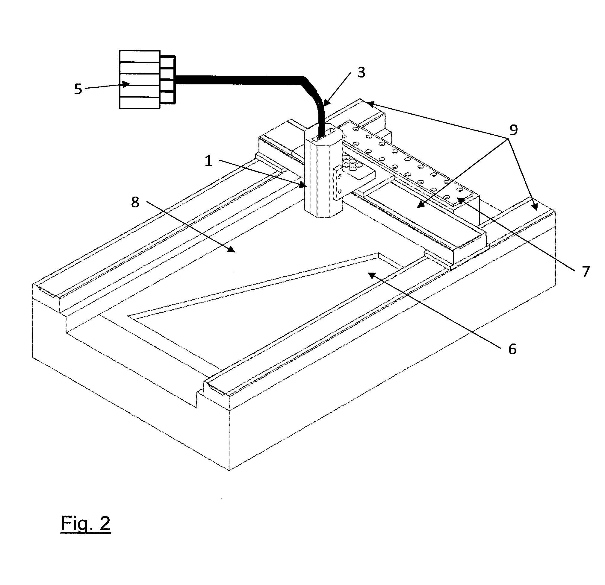 Device and method for generative component production