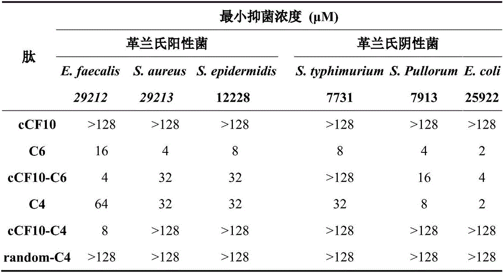 Targeting antibacterial peptide and preparation method and application thereof