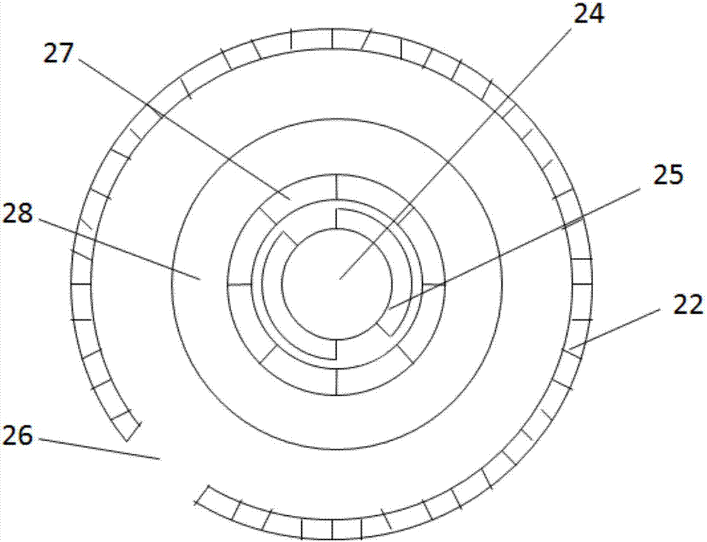 Packaging carton fixing device with semi-automatic sealing function